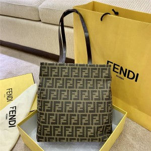 fendi official website handbags vintage old flower Tote shopping bag
