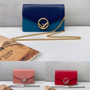 FENDI Women's Bag WOC Mini Handbag Chain Bag 8BS006