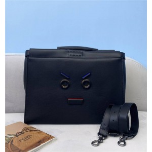 fendi men's bag new PEEKABOO emoji embossed briefcase