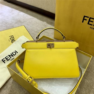 FENDI handbags PEEKABOO ISEEU EAST-WEST leather handbag 8BN323