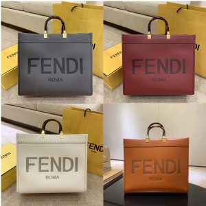 FENDI leather shopping bag TOTE bag 8BH372