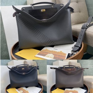 FENDI men's bag PEEKABOO ICONIC ESSENTIAL handbag 7VA476