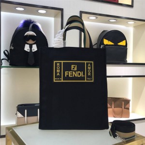 fendi men's bag Tote series canvas handbag 7VA454