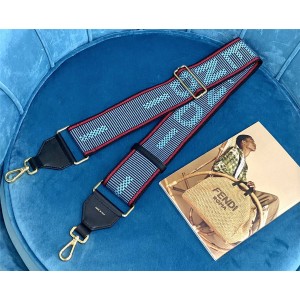 fendi new STRAP YOU blue ribbon shoulder strap 8AV134