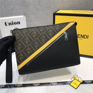 FENDI official website new men's flat clutch 7VA491