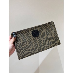 fendi FF Vertigo motif medium clutch 8N0149