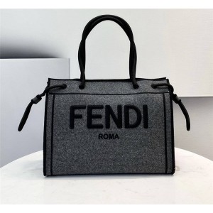 fendi flannel FENDI ROMA tote bag 8BH378