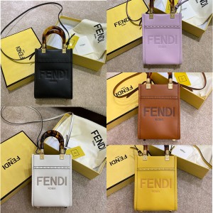 fendi Sunshine Mini Tote Bag Handbag 8BS051