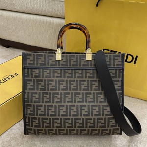 FENDI Sunshine FF pattern shopping bag 8BH386/8BH372