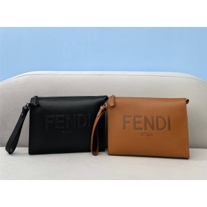 FENDI ROMA Letter LOGO Clutch 7VA491