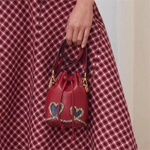 Fendi official website female bag love MON TRESOR BAG mini bucket bag 8BS010