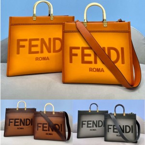 fendi Sunshine gradient leather shopping bag 8BH386/8BH372