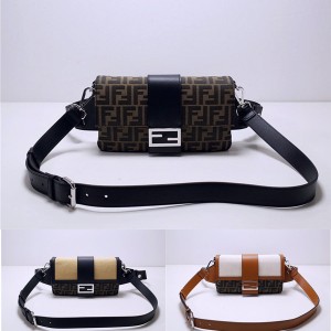 FENDI men's BAGUETTE handbag waist bag chest bag 7VA472