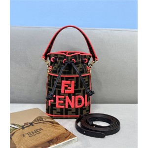 fendi LOGO logo MON TRESOR mini bucket bag