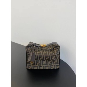 FENDI vintage ancient flower small fat paper lunch box bag