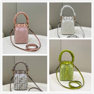 Fendi 8BS010 Mon Tresor Small Bucket Bag (Mini)