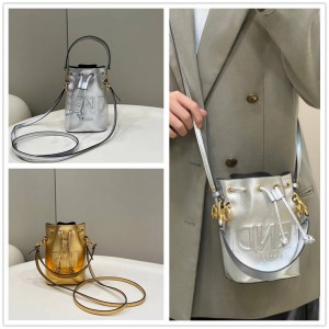 Fendi 8BS010 Mon Tresor Mini Handbag Bucket Bag 8557