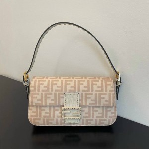 FENDI 8BR792 flannel BAGUETTE 1997 handbag 83388