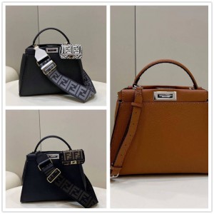 FENDI 8BN290 PEEKABOO ICONIC Classic Medium Handbag 2311