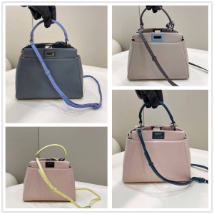 FENDI 8BN244 PEEKABOO ICONIC Mini Handbag 2590