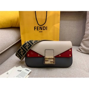 Fendi female bag color matching Baguette medium baguette bag 8BR600