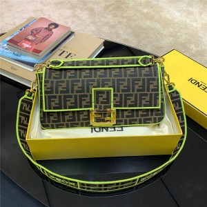Fendi handbags new canvas BAGUETTE series baguette bag