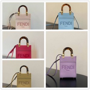 FENDI 8BS051 Sunshine MINI Tote bag 56816
