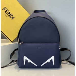 Fendi new men's little devil eyes backpack 7VZ042