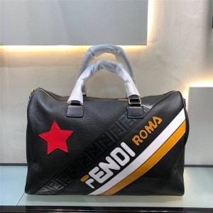 Fendi new FendiMania stitching letter LOGO travel bag
