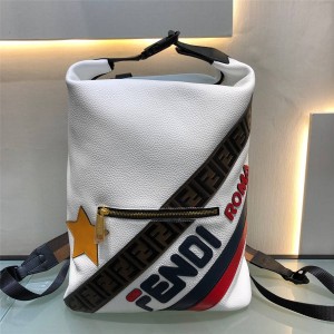 Fendi men's new stitching FF LOGO backpack 7VZ044