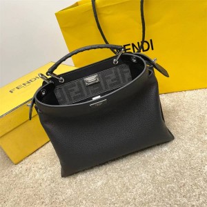 FENDI 7VA477 PEEKABOO ICONIC ESSENTIAL Small Briefcase