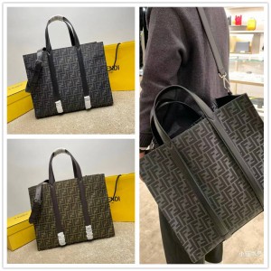 FENDI 7VA390 Men's Presbyopia Handbag Tote Bag
