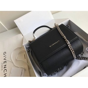 Givenchy palm-print leather pandora chain box bag