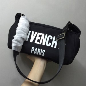 Givenchy new letter printed logo nylon crossbody bag chest bag