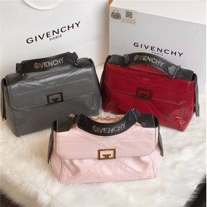 Givenchy new women bag pleated leather medium ID Bag handbag