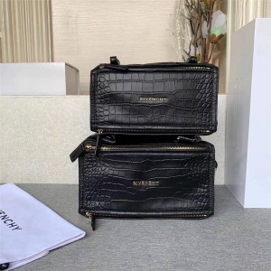 Givenchy crocodile leather Pandora handbag shoulder bag