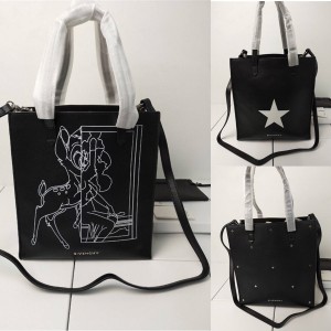 Givenchy official website new star fawn print shopping bag tote bag