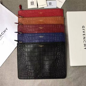 Givenchy crocodile pattern clutch envelope bag IPAD bag