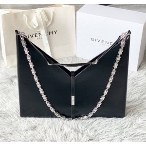 Givenchy box leather large CUT-OUT handbag