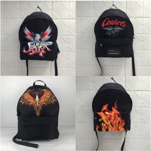 Givenchy official website nylon fabric printed men's backpack
