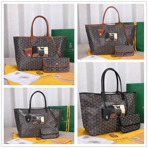 Goyard SAINT LOUIS Fighting Dog Shopping Bag Tote Bag