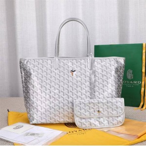 Goyard SAINT LOUIS Limited edition Silver Small Classic Shopping Bag Tote Bag
