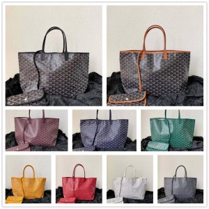 Goyard SAINT LOUIS Classic Small Shopping Bag Tote Bag