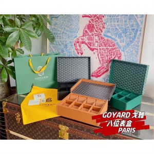 Goyard MONTRES 8-grid watch case