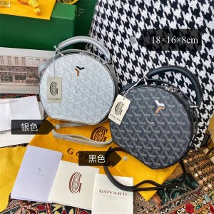 Goyard ALTO Limited Edition Hat Box Bag Round Cake Bag