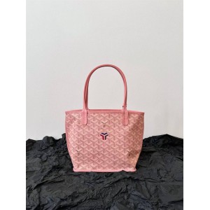 Goyard ANJOU MINI pink double-sided shopping bag