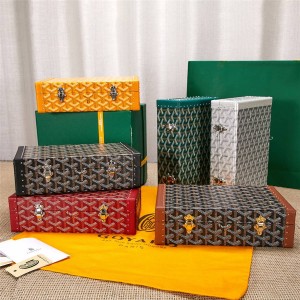 goyard new wooden box box watch box jewelry box