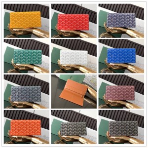 Goyard men's long suit clip wallet