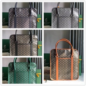 Goyard Vertical Briefcase BOURGOGNE Tote Bag