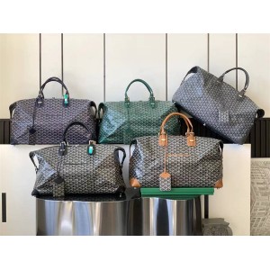 Goyard Bowling 55 travel bag luggage bag